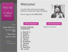Tablet Screenshot of mrsnix.com
